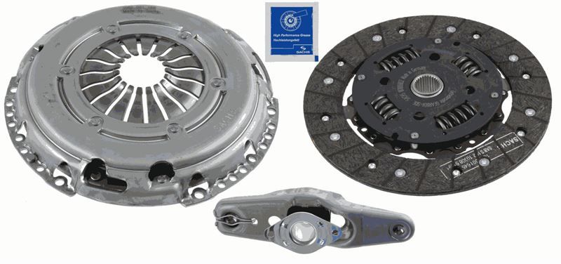Vw DEBRİYAJ SETİ -GOLF-JETTA-A3-ALTEA-iBiZA-LEON-OCTAVİA-POLO FABİA 1.2-TSİ 04-13 arası CBZB-BGU-BLF-BSE -BLP-CJZB -CJZA -CJVA 036141026G SACHS 3000950019 (kargosu ücretsiz)