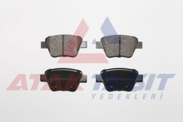 Vw Arka Fren Balata Takımı Golf Jetta Audi A3 Scirocco Seat Leon Skoda Superb AP05P1608 2K5698451 5K0698451C JZW698451Q 8P0098601P