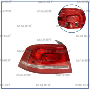 ARKA STOP LAMBASI LEDSİZ SOL B7 PASSAT 10-13 ARASI GVA9114476 3AE945095F KAR-KÖŞ