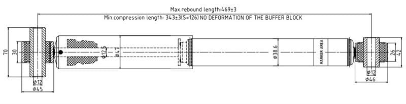Ford Focus arka amortisör STW 06-11 arası VOTTO A1723G (2 adet Fiyatıdır)