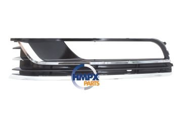 VW PASSAT B7 SİS FAR ÇERÇEVESİ SOL DELİKLİ (ÇİFT NİKELAJLI) PİANO BLACK 3AA854661B9B9 2-111