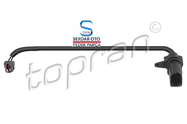 Porsche Balata İkaz Kablosu Fişi 355mm Topran 116716001 95B907253 ZC-18