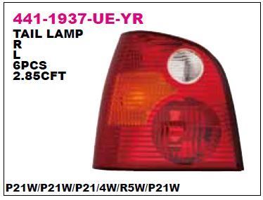 ARKA STOP LAMBASI SAĞ SARI SİNYALLİ POLO 01-04 ARASI DEPO 4411937R UEYR
