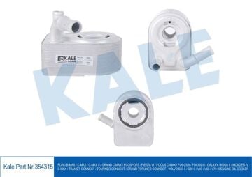 YAĞ SOĞUTUCUSU BENZİNLİ FOCUS2 FOCUS3 CMAX/KUGA/MONDEO 1,6 ZETEC-S PFI VCT ECOBOOST KALE 354315 7S7G6B856CA