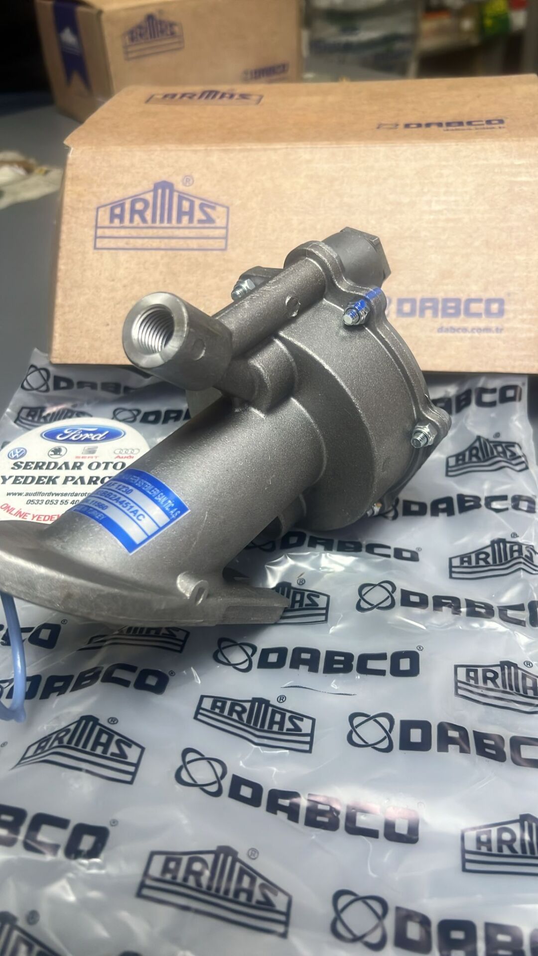 Ford Connect Fren Vakum Pompası 02-13 Arası Armas 93BB2A451 (Kargosu Ücretsiz)