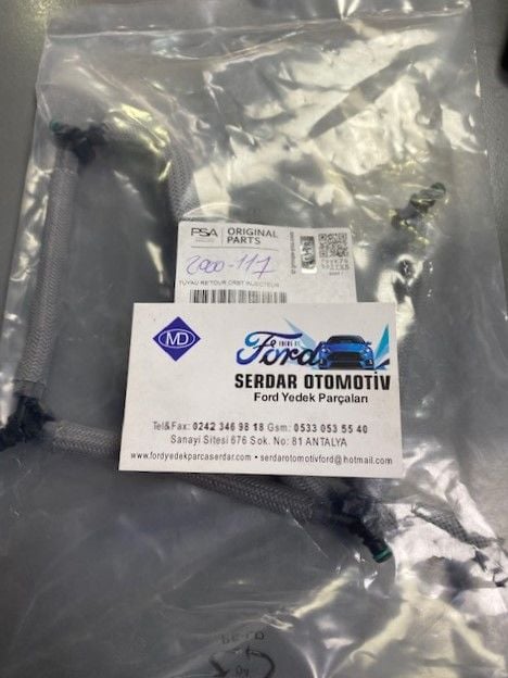 MONDEO KUGA VOLVOV50 2.0 TDCİ ENJEKTÖR GERİ DÖNÜŞ BORU TAKIMI ORJİNAL PSA