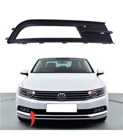 Vw Sis Far Çerçevesi Sağ Sis Delikli Passat 3G0854662