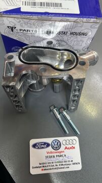 Termostat Yuva Su Kollöktörü Yuvası Müşürlü Alüminyum Benzinli Focus Fiesta Mondeo 7M5G8K556