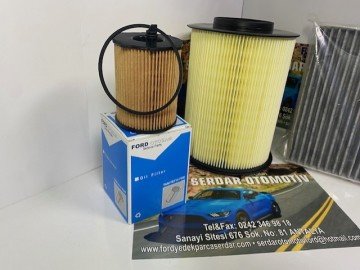 Yağ Bakım Filtre Seti 1.6 Dizel 2011-2017 Model Arası Focus ve Cmax 1010D
