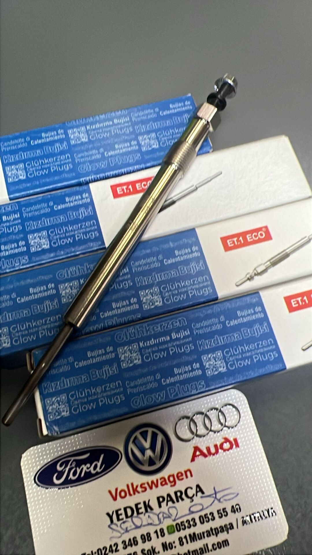 TRANSİT - CUSTOM 2.2 155PS KIZDIRMA ISITMA BUJİ TAKIMI 11-17 ARASI BERU BK3Q6M090AB