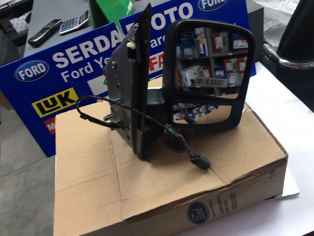 Dış dikiz aynası sağ elektirikli Orjinal 2002-2008 arası Connect ORJİNAL FORD