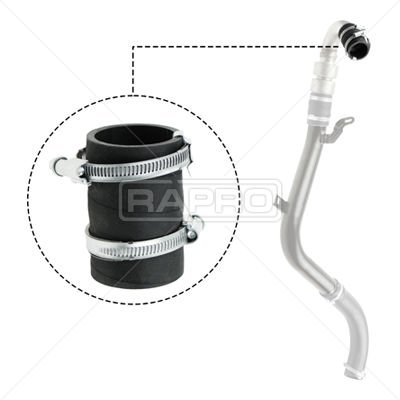 TURBO HORTUMU UÇ PARÇA UÇ-SİLİKON FORD C-MAX I 2.0 TDCI 03-07