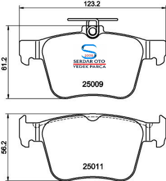 Volkswagen Arka Fren Balata Takımı Golf7 Leon Audi3 Süperb Kadıq Passat Octavia Kodiaq Hella Pagıd 8DB355020271 3Q0698451J 494658 8V0698451C 5Q0698451P N