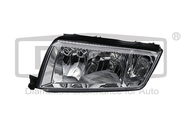Skoda Fabia 2000-2008 Arası Sol Far Motorlu Gümüş 6Y1941015HM ÖN-TAB-ALT