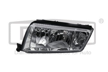 Skoda Fabia 2000-2008 Arası Sol Far Motorlu Gümüş 6Y1941015HM ÖN-TAB-ALT