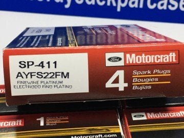 ford Ateşleme Bujisi Escort - Mondeo Focus Platinyum 1.6-1.8-2.0 Motorcraft AYFS22FM sp411 (TAKIM FİYATIDIR 4 )