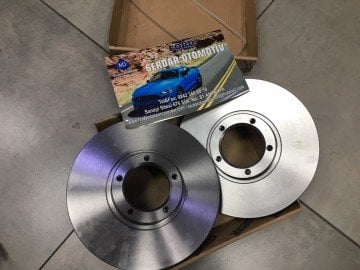 Transit 1994-2001 ARASI Ön Fren Disk Takımı 190 Bosch 0986478166