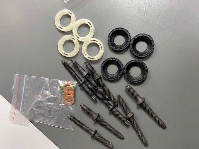 Focus VolvoS40 Cmax 1.6 Dizel Tdci Enjektör Keçe Pul Civata Takımı Full 3M5Q9F593