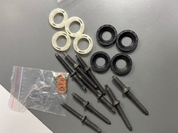 Ford Focus VolvoS40 Cmax 1.6 Dizel Tdci Enjektör Keçe Pul Civata Takımı Full 3M5Q9F593