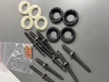 Focus VolvoS40 Cmax 1.6 Dizel Tdci Enjektör Keçe Pul Civata Takımı Full 3M5Q9F593