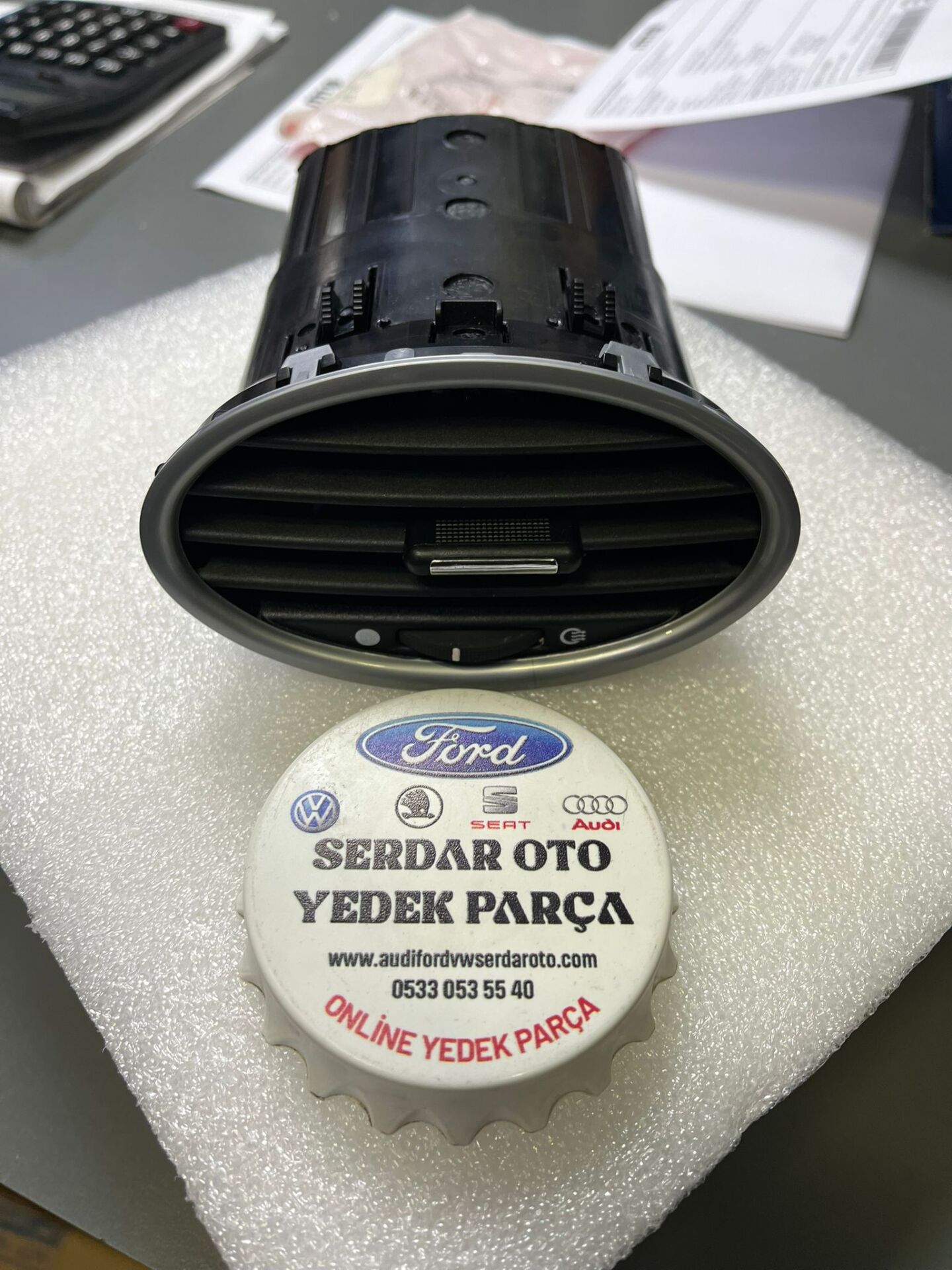 Ford FOCUS MK2 GÖĞÜS KALORİFER ÜFLEME IZGARA MENFEZ 06-11 Arası ERC323 4M51A014L21AE (Kargosu Ücretsiz)