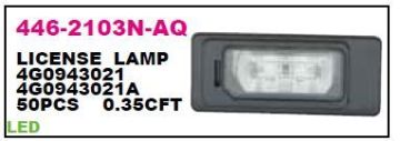 PLAKA LAMBASI LEDLİ AUDİ A1-A3-A6-Q3-Q5-Q7 DEPO 446-2103N-AQ 4G0943021A K-11