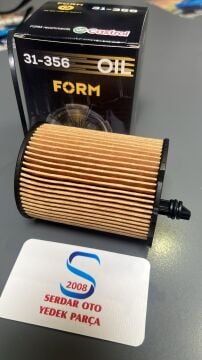 Ford Yağ Filtre Elemanı Euro4 Euro5 Euro6 Dizel Focus Fiesta Bmax Cmax Kuga Mondeo Courier Volvo CASTROL FROM 31356 2S6Q6714