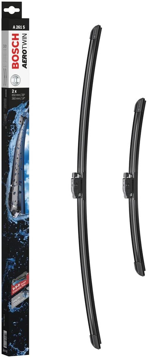 VW ÖN CAM SİLECEK SÜPÜRGESİ TAKIM (17-21 İBİZA) - (13-17 LEON) SEAT CADDY 20-SONRASI T-ROC BOSCH 3397007945 A945S (650+400mm)