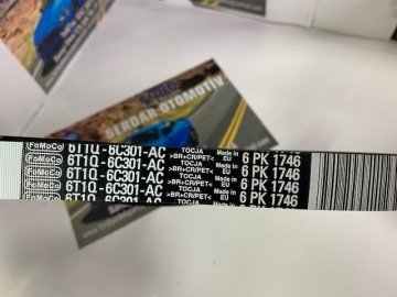 Ford Connect V Kayışı +AC 2008-2013 Yılları Arası Orjinal FORD 6T1Q6C301AC