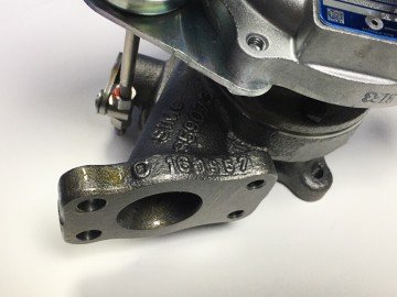 Turbo şarj Orjinal 1.4 Dizel Euro4 Motor 2002-2010 Model Arası Fiesta Fusion KKK-BROGWARNER 2S6Q6K682ORJ