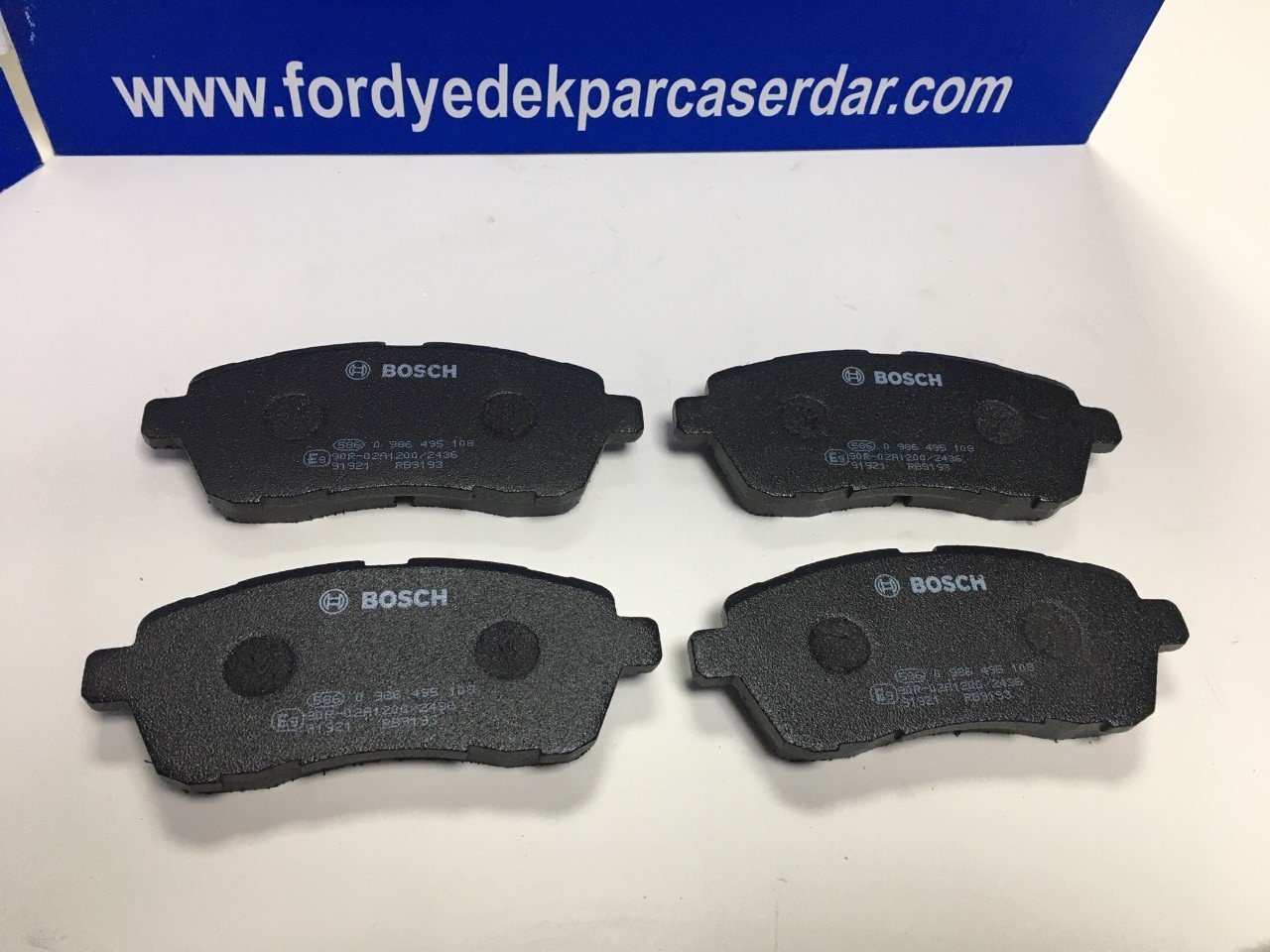 Ford Fiesta Ön Fren Balata Takımı 09-17 arası BOSCH 0986494574 494195