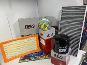 Yağ Bakım Filtre Seti 2006-2013 Yıllar Arası Ford Connect  BSG