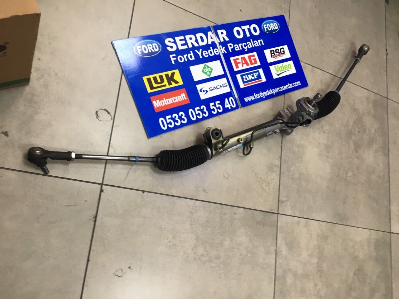 Hidrolik Direksiyon kutusu (Connect 02-13 ) Focus1 98-05 ) Orjinal Ford (