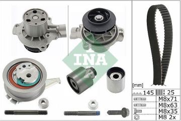 Vw Triger Kayış Seti Devirdaimli 145 DİŞ (SENSÖRSÜZ) 2015-Sonrası OCTAVİA T6 T7 CRAFTER CXXB CXEB-CXEC-CXFA-CXHA-DAVA-DAWA-DAUA-DAUB- DNAB 2,0 TDİ iNA 530069931 04L198119J R 04L121011H D
