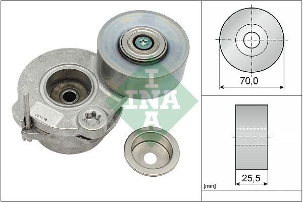 AMAROK AUDİ Q7 V KAYIŞ GERGİSİ KOMPLE 16- DDXA-DDXB-DDXC-DDXD-DDXE 3,0 TDİ İNA 534067210 059903133R ZF-1