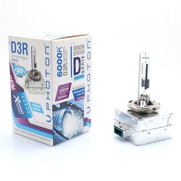Photon D3S 6000K Beyaz Işık Xenon Ampul +%50 Fazla Işık ph4516