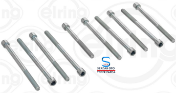 Skoda SİLİNDİR KAPAK SAPLAMA TAKIMI FABİA1 FELİCA FAVORİT 10 Lu Paket ELRİNG 470510 XB-3