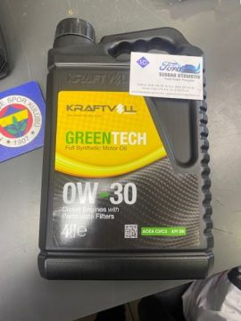 0W30 MOTOR YAĞI 4LT DPF C3 SN PARTIKUL ONAYLI TAM SENTETİK DİZEL KRAFTVOLL GERMANY