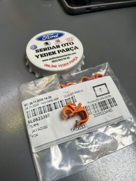 Skoda MOTOR KAPUT DEMİR TUTUCU KLİPSİ CORDOBA İBİZA ORJİNAL 6L0823397 R-3,-58