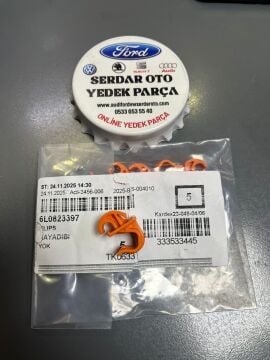 MOTOR KAPUT DEMİR TUTUCU KLİPSİ CORDOBA İBİZA ORJİNAL 6L0823397 R-3,-58