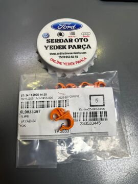 MOTOR KAPUT DEMİR TUTUCU KLİPSİ CORDOBA İBİZA ORJİNAL 6L0823397 R-3,-58