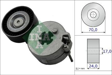 AUDİ V KAYIŞ GERGİSİ KÜTÜK KOMPLE A4-A5-Q5 08- CFPA-CJKA-CAEB-CDHA 1,8 TFSİ İNA 534033310 06H903133F A-D-3