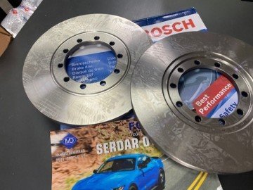 Ford Transit Arka Fren Disk Takımı V347 2007-2013 Yıllar Arası BOSCH 6C162A315 0986479R92