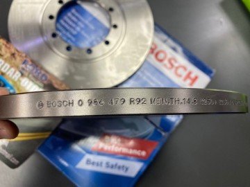 Ford Transit Arka Fren Disk Takımı V347 2007-2013 Yıllar Arası BOSCH 6C162A315 0986479R92 (Kargosu Ücretsiz)