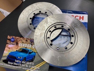 Ford Transit Arka Fren Disk Takımı V347 2007-2013 Yıllar Arası BOSCH 6C162A315 0986479R92