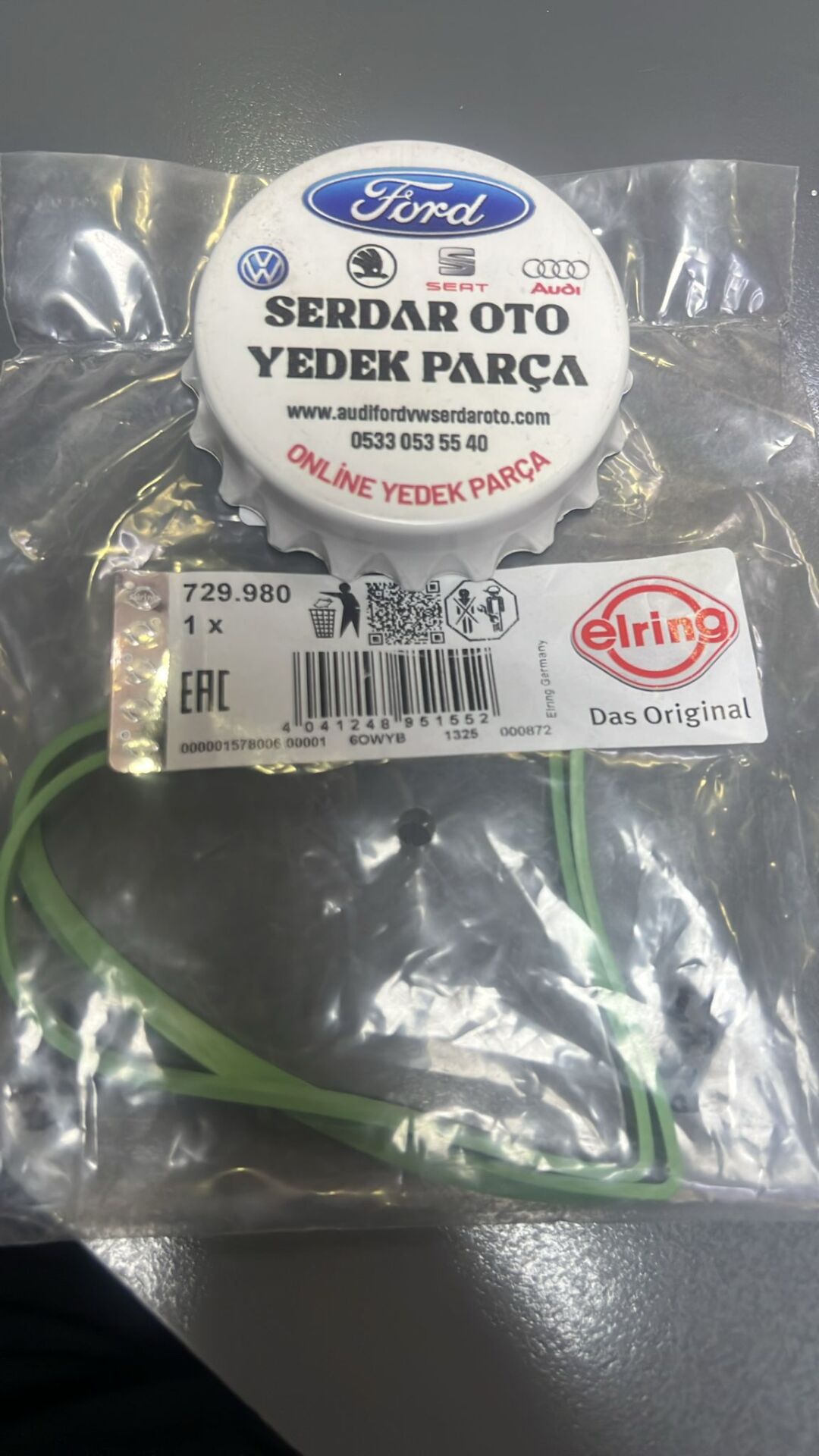 EMME MANİFOLD ARA CONTASI POLO JETTA PASSAT CAX 1.2 ELRİNG 729980 K-22-YAN