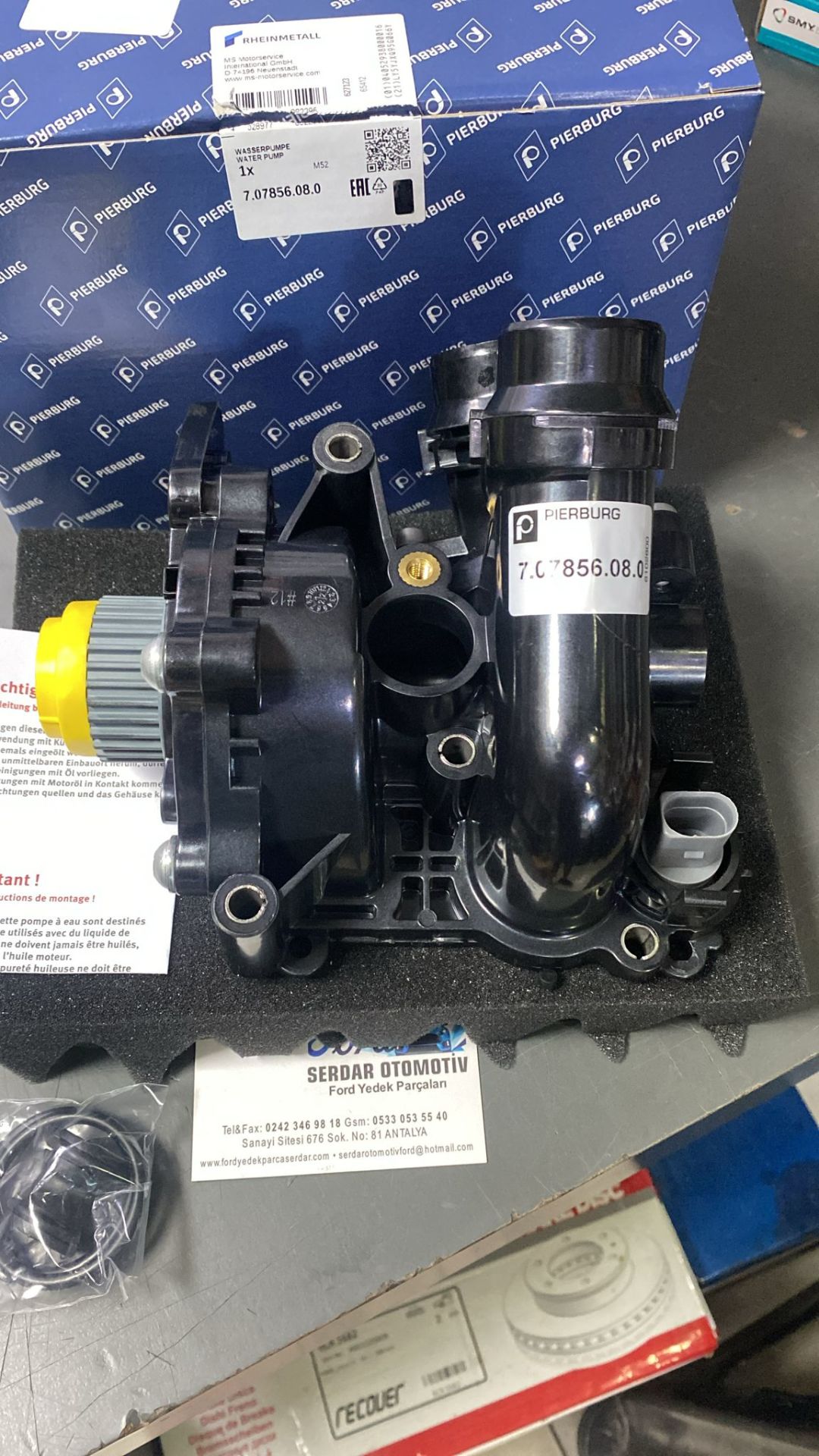 Audi Komple Devirdaim A3-A4-A5-Q5-PASSAT Pierburg PRG 707856080 06H121026CC 06J121026A 	CDAA CDAB CFKA CDNB CDNC 1,8 TFSİ-2,0 TFSİ  3-43-AR