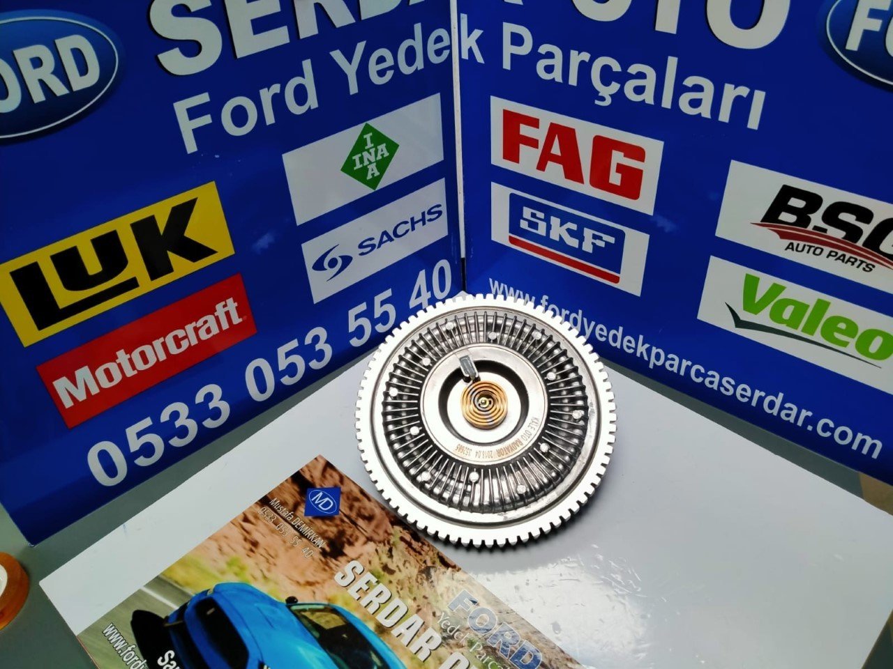 Soğutma Fan Termiği Turbo Bsg 1997-2001 arası Transit