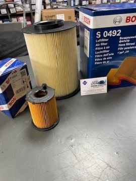 Focus Cmax Volvo 1.5-1.6 Tdci Filtre Seti 2 li Set Hava ve Yağ Bosch  07-17 ARASI