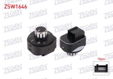 WV POLO AYNA AYAR DÜGMESI REZİSTANSLI KROM 10 FİŞ 10-14 ARASI AN454 6R1959565F K-12